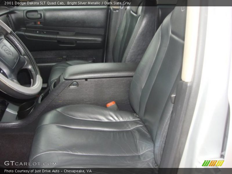 Front Seat of 2001 Dakota SLT Quad Cab