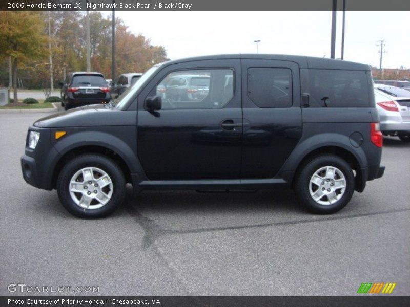 Nighthawk Black Pearl / Black/Gray 2006 Honda Element LX