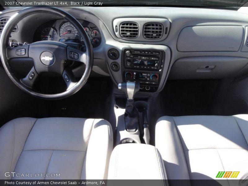 Black / Light Gray 2007 Chevrolet TrailBlazer LT 4x4
