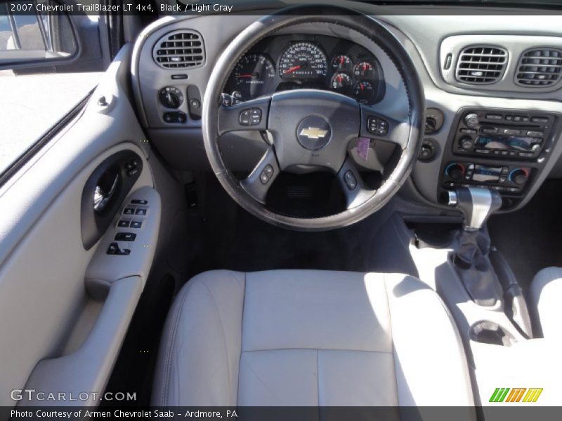 Black / Light Gray 2007 Chevrolet TrailBlazer LT 4x4