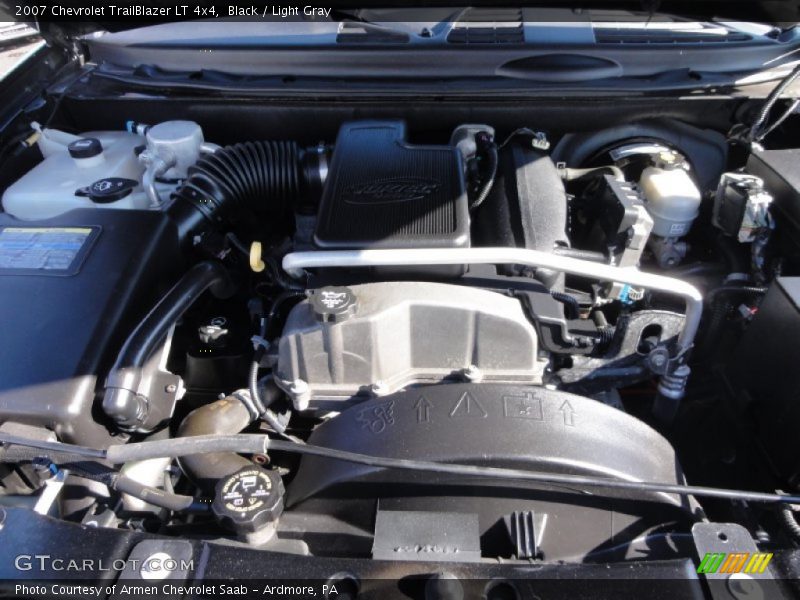 Black / Light Gray 2007 Chevrolet TrailBlazer LT 4x4