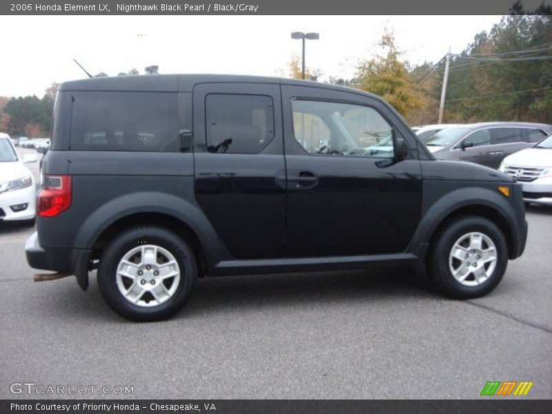 Nighthawk Black Pearl / Black/Gray 2006 Honda Element LX