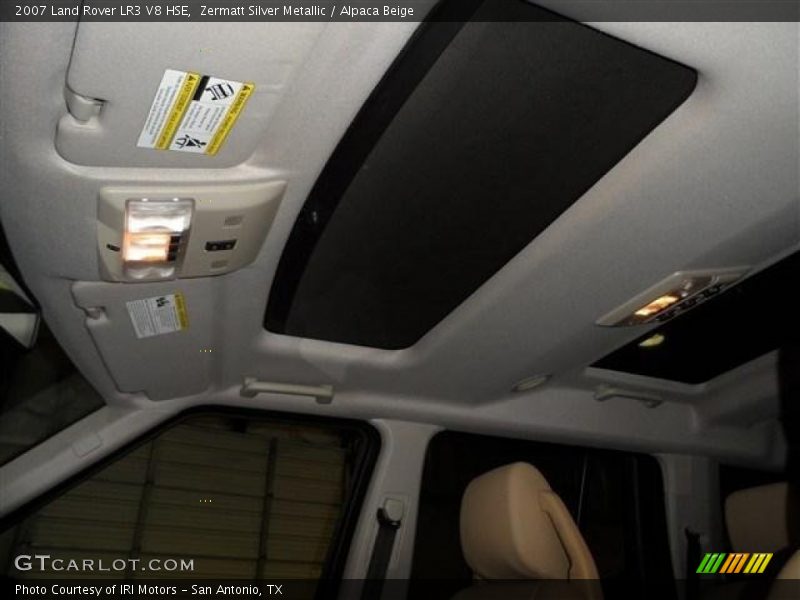 Zermatt Silver Metallic / Alpaca Beige 2007 Land Rover LR3 V8 HSE