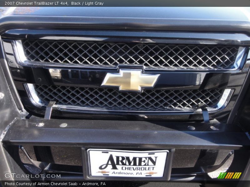 Black / Light Gray 2007 Chevrolet TrailBlazer LT 4x4