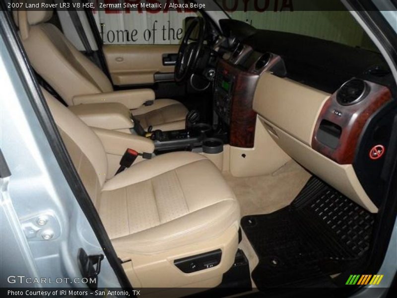 Zermatt Silver Metallic / Alpaca Beige 2007 Land Rover LR3 V8 HSE