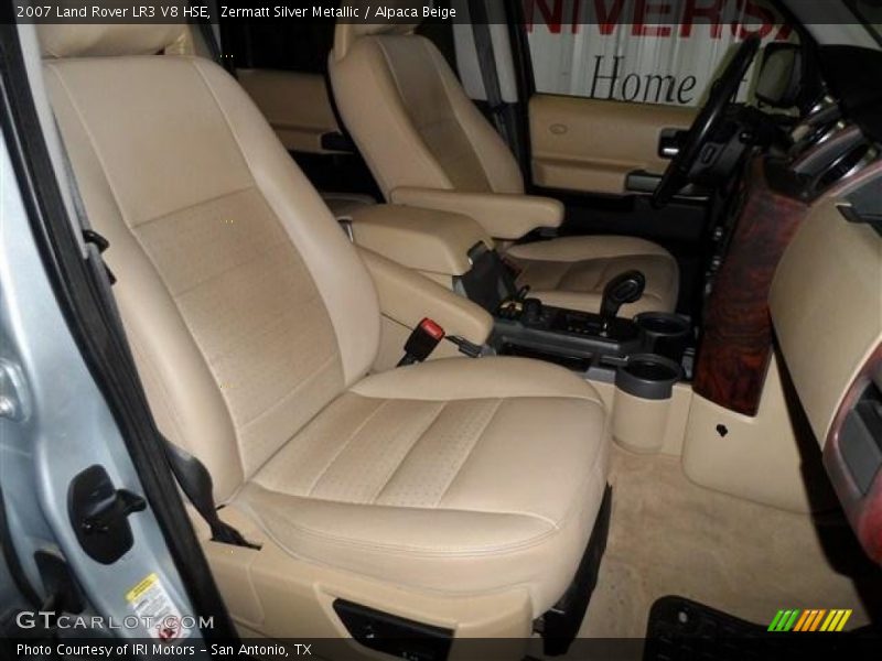 Zermatt Silver Metallic / Alpaca Beige 2007 Land Rover LR3 V8 HSE