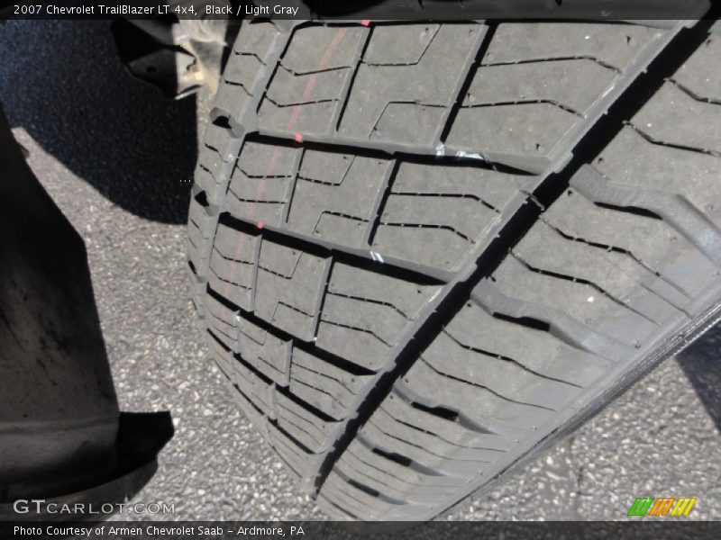 Black / Light Gray 2007 Chevrolet TrailBlazer LT 4x4