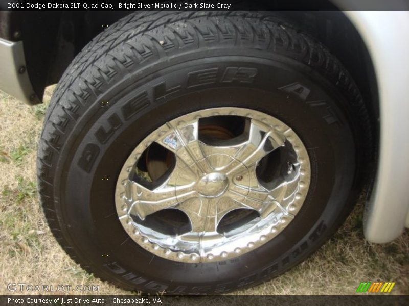 Custom Wheels of 2001 Dakota SLT Quad Cab
