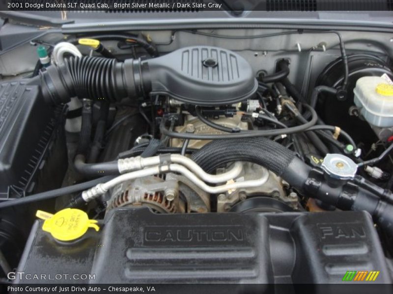  2001 Dakota SLT Quad Cab Engine - 5.9 Liter OHV 16-Valve V8