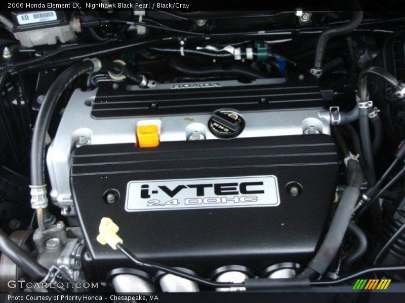  2006 Element LX Engine - 2.4L DOHC 16V i-VTEC 4 Cylinder