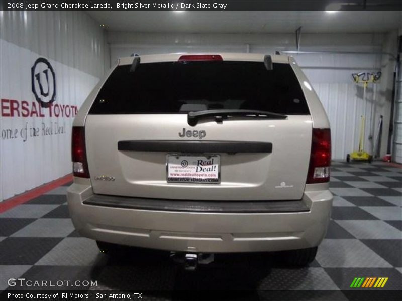 Bright Silver Metallic / Dark Slate Gray 2008 Jeep Grand Cherokee Laredo