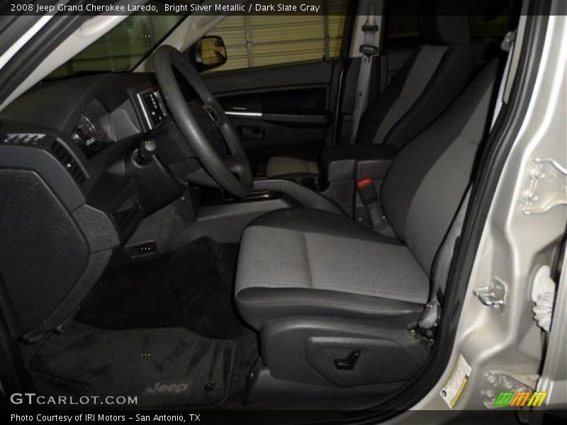 Bright Silver Metallic / Dark Slate Gray 2008 Jeep Grand Cherokee Laredo