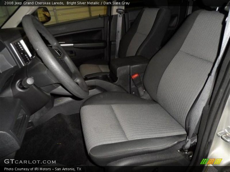Bright Silver Metallic / Dark Slate Gray 2008 Jeep Grand Cherokee Laredo