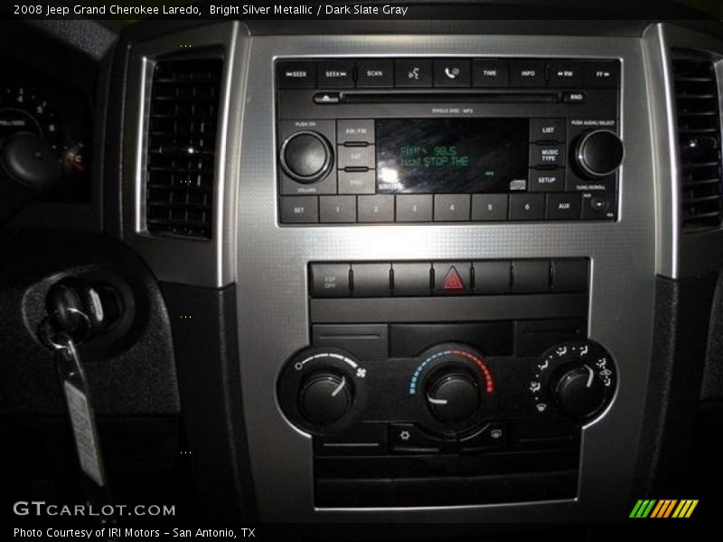 Bright Silver Metallic / Dark Slate Gray 2008 Jeep Grand Cherokee Laredo