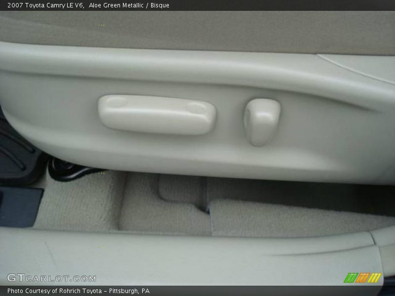 Aloe Green Metallic / Bisque 2007 Toyota Camry LE V6