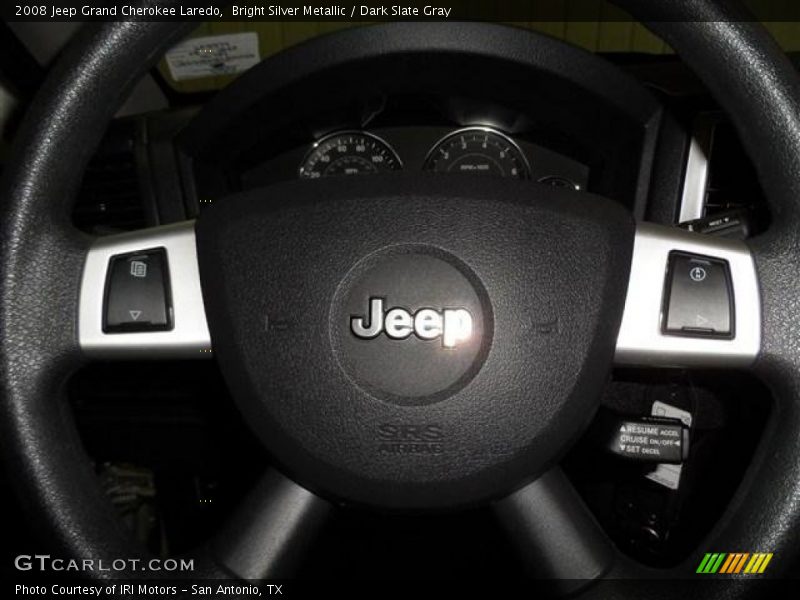 Bright Silver Metallic / Dark Slate Gray 2008 Jeep Grand Cherokee Laredo