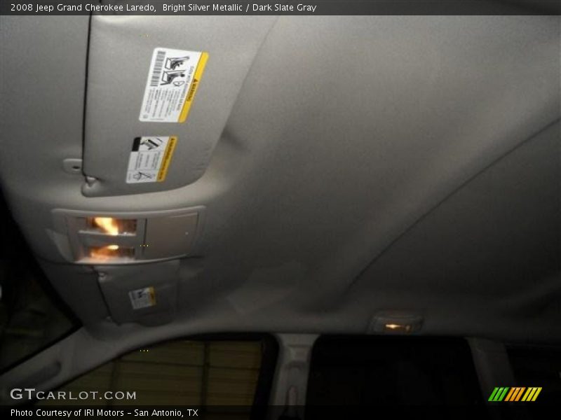 Bright Silver Metallic / Dark Slate Gray 2008 Jeep Grand Cherokee Laredo