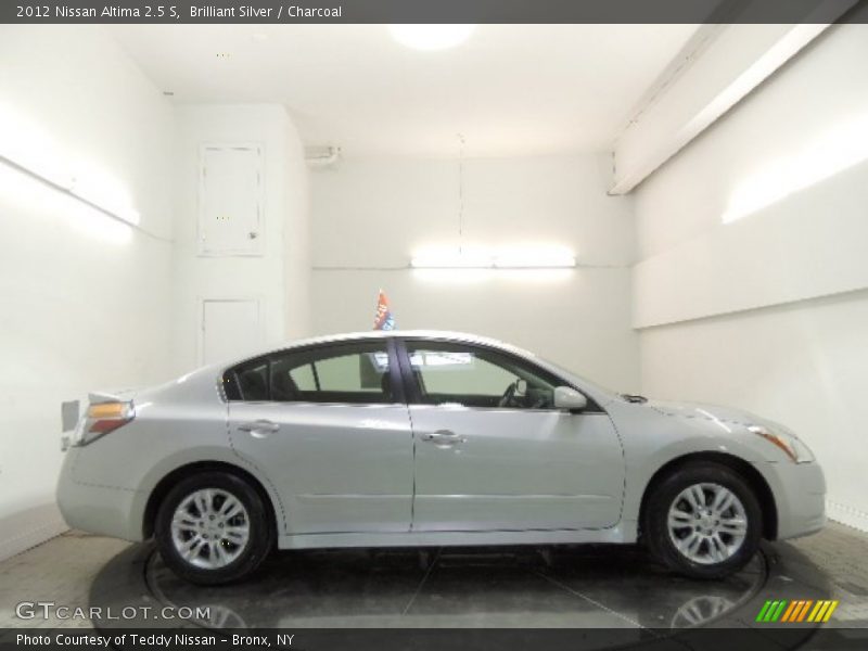 Brilliant Silver / Charcoal 2012 Nissan Altima 2.5 S