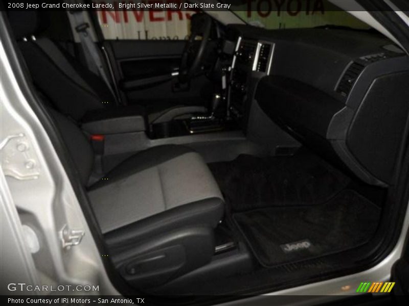 Bright Silver Metallic / Dark Slate Gray 2008 Jeep Grand Cherokee Laredo