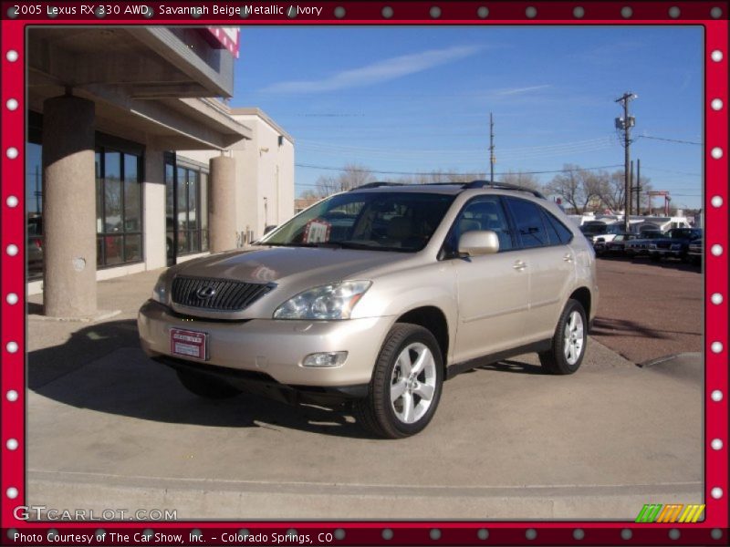 Savannah Beige Metallic / Ivory 2005 Lexus RX 330 AWD