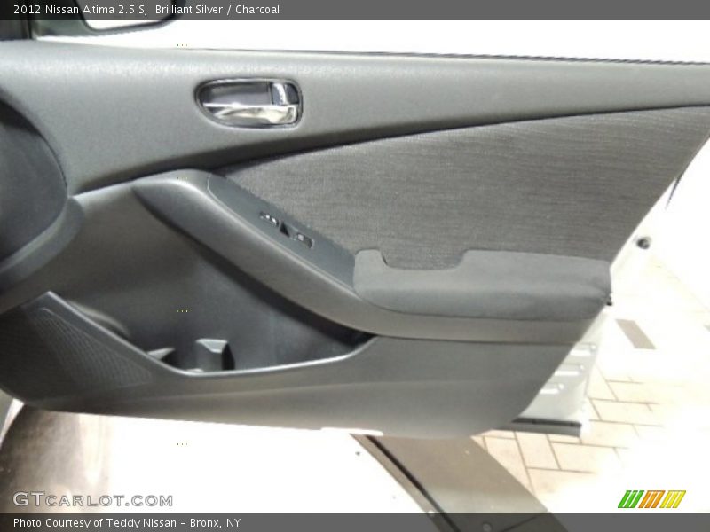 Brilliant Silver / Charcoal 2012 Nissan Altima 2.5 S