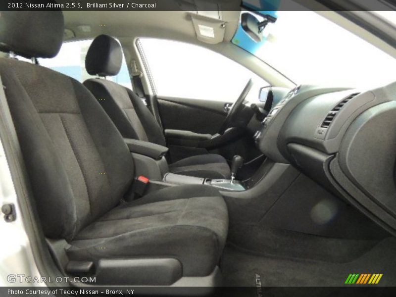 Brilliant Silver / Charcoal 2012 Nissan Altima 2.5 S