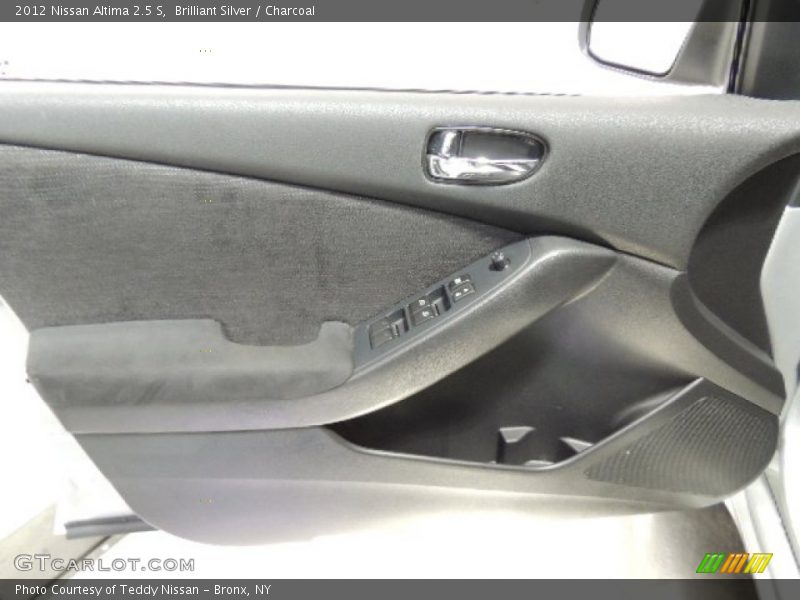 Brilliant Silver / Charcoal 2012 Nissan Altima 2.5 S