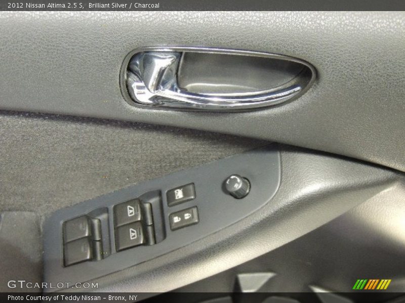 Brilliant Silver / Charcoal 2012 Nissan Altima 2.5 S