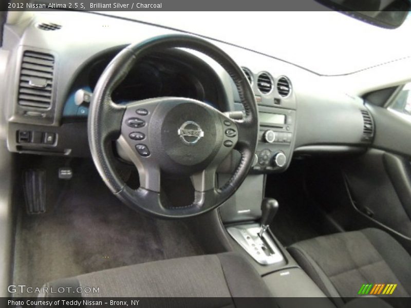 Brilliant Silver / Charcoal 2012 Nissan Altima 2.5 S