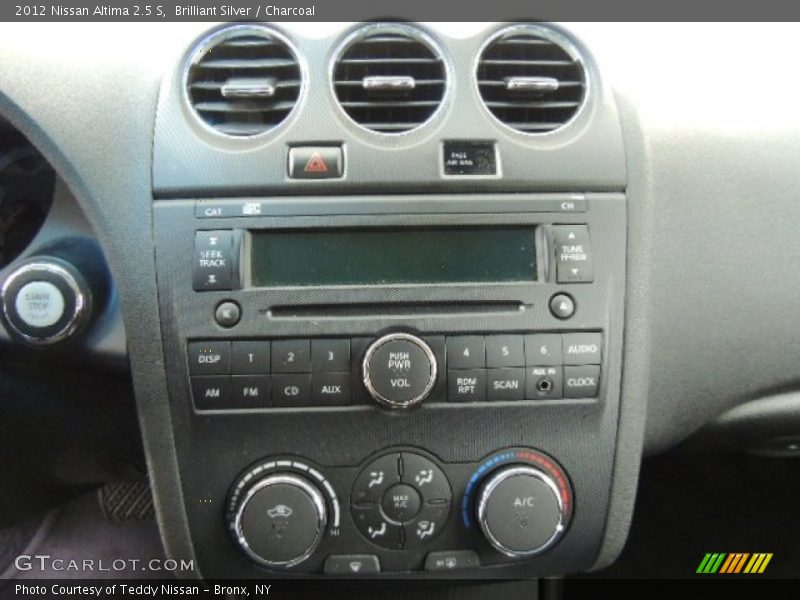 Brilliant Silver / Charcoal 2012 Nissan Altima 2.5 S