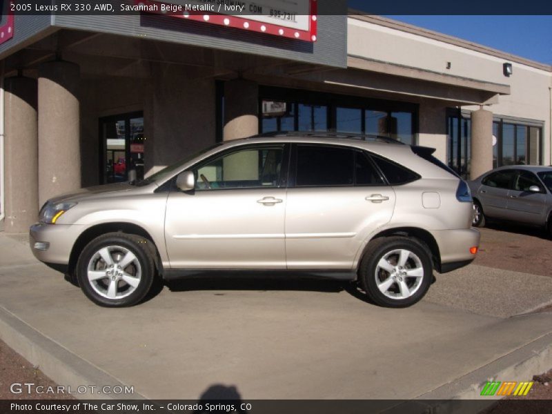 Savannah Beige Metallic / Ivory 2005 Lexus RX 330 AWD