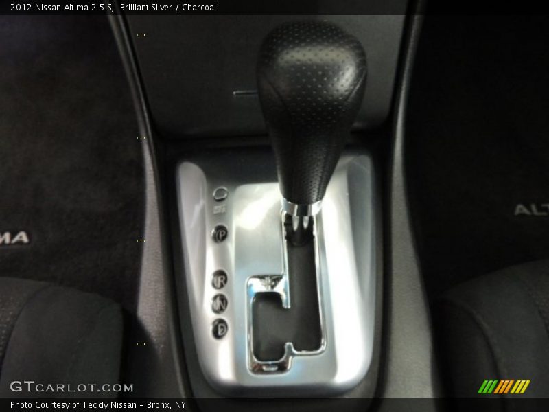 Brilliant Silver / Charcoal 2012 Nissan Altima 2.5 S