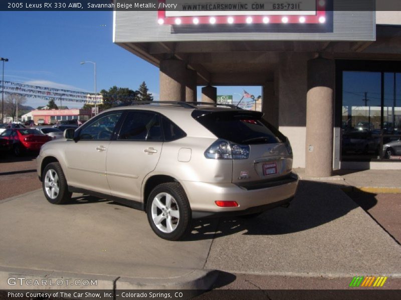 Savannah Beige Metallic / Ivory 2005 Lexus RX 330 AWD