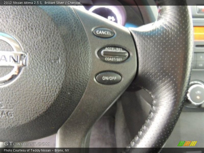 Brilliant Silver / Charcoal 2012 Nissan Altima 2.5 S