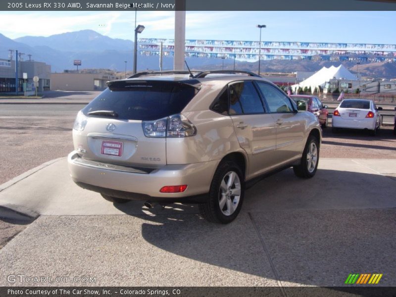 Savannah Beige Metallic / Ivory 2005 Lexus RX 330 AWD
