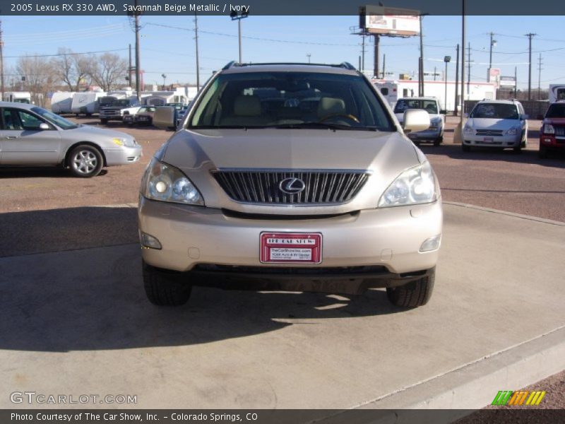 Savannah Beige Metallic / Ivory 2005 Lexus RX 330 AWD