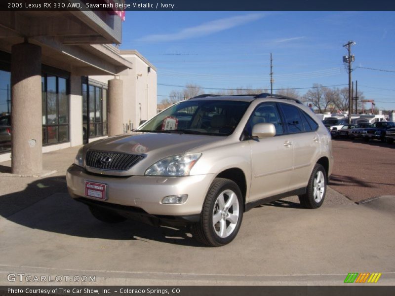 Savannah Beige Metallic / Ivory 2005 Lexus RX 330 AWD