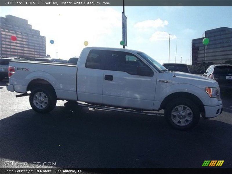 Oxford White / Medium Stone 2010 Ford F150 STX SuperCab