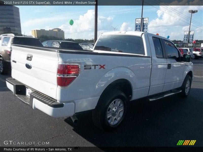 Oxford White / Medium Stone 2010 Ford F150 STX SuperCab