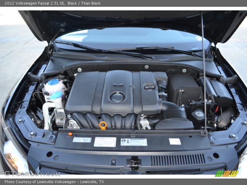 Black / Titan Black 2012 Volkswagen Passat 2.5L SE