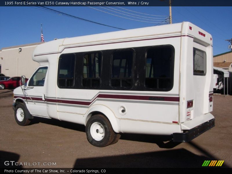 1995 E Series Van E350 Cutaway Handicap Passenger Conversion White