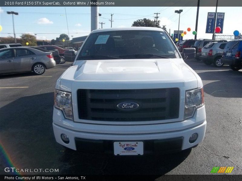 Oxford White / Medium Stone 2010 Ford F150 STX SuperCab