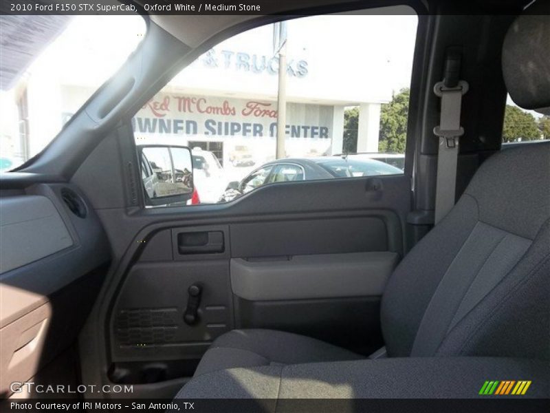 Oxford White / Medium Stone 2010 Ford F150 STX SuperCab