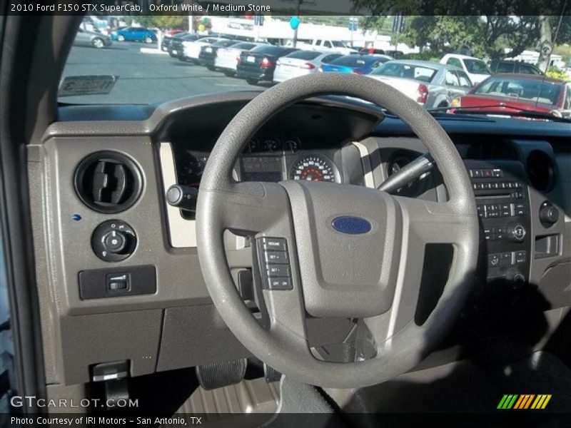 Oxford White / Medium Stone 2010 Ford F150 STX SuperCab