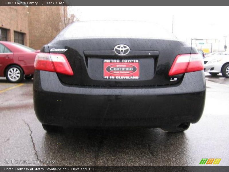 Black / Ash 2007 Toyota Camry LE