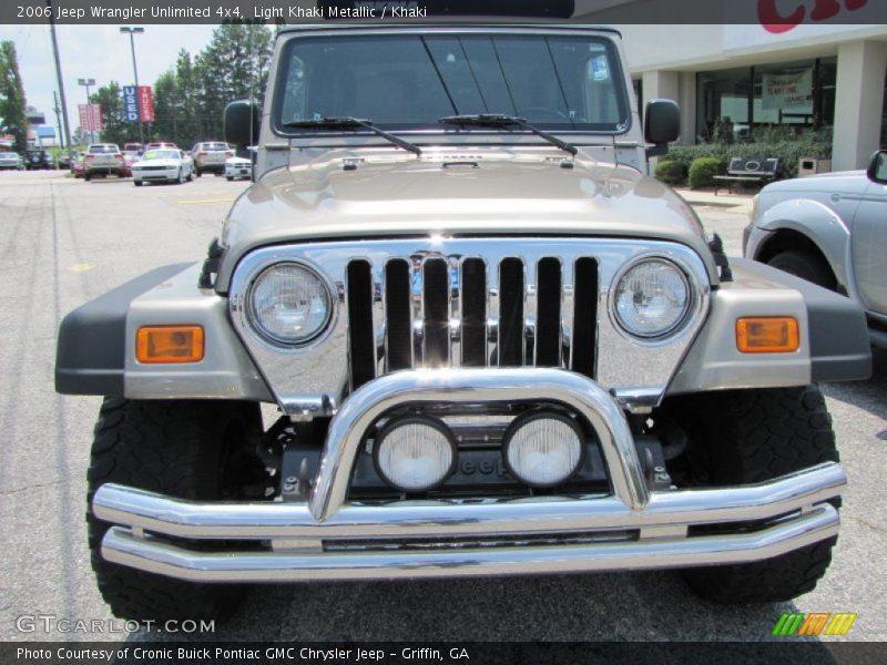 Light Khaki Metallic / Khaki 2006 Jeep Wrangler Unlimited 4x4