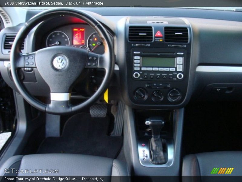 Black Uni / Anthracite 2009 Volkswagen Jetta SE Sedan