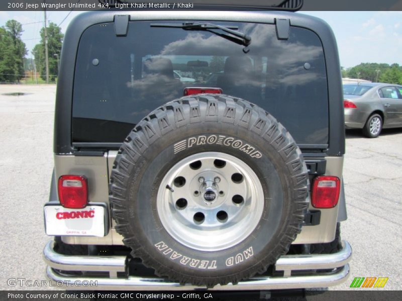Light Khaki Metallic / Khaki 2006 Jeep Wrangler Unlimited 4x4