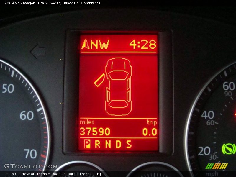Black Uni / Anthracite 2009 Volkswagen Jetta SE Sedan