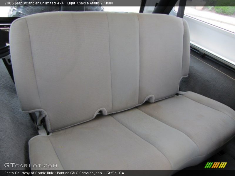 Light Khaki Metallic / Khaki 2006 Jeep Wrangler Unlimited 4x4